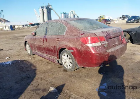 2012 Subaru Legacy 2.5I Premium из США, поврежденный, VIN 4S3BMBG60C3009092
